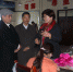 州人大主任祖农（左二），在州残联党组书记仇万国（左三）陪同下，看望残疾人亲戚王好银（右二） - 残疾人联合会