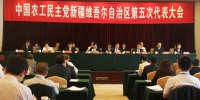 中国农工民主党新疆维吾尔自治区第五次代表大会召开 - 市政府