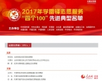 全国学雷锋志愿服务"四个100"评选揭晓 新疆9个典型上榜 - 人民网