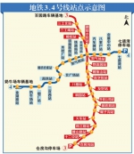 地铁3、4号线建设规划获批 - 市政府